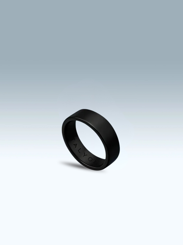 טבעת לגבר - BLACK CLASSIC RING