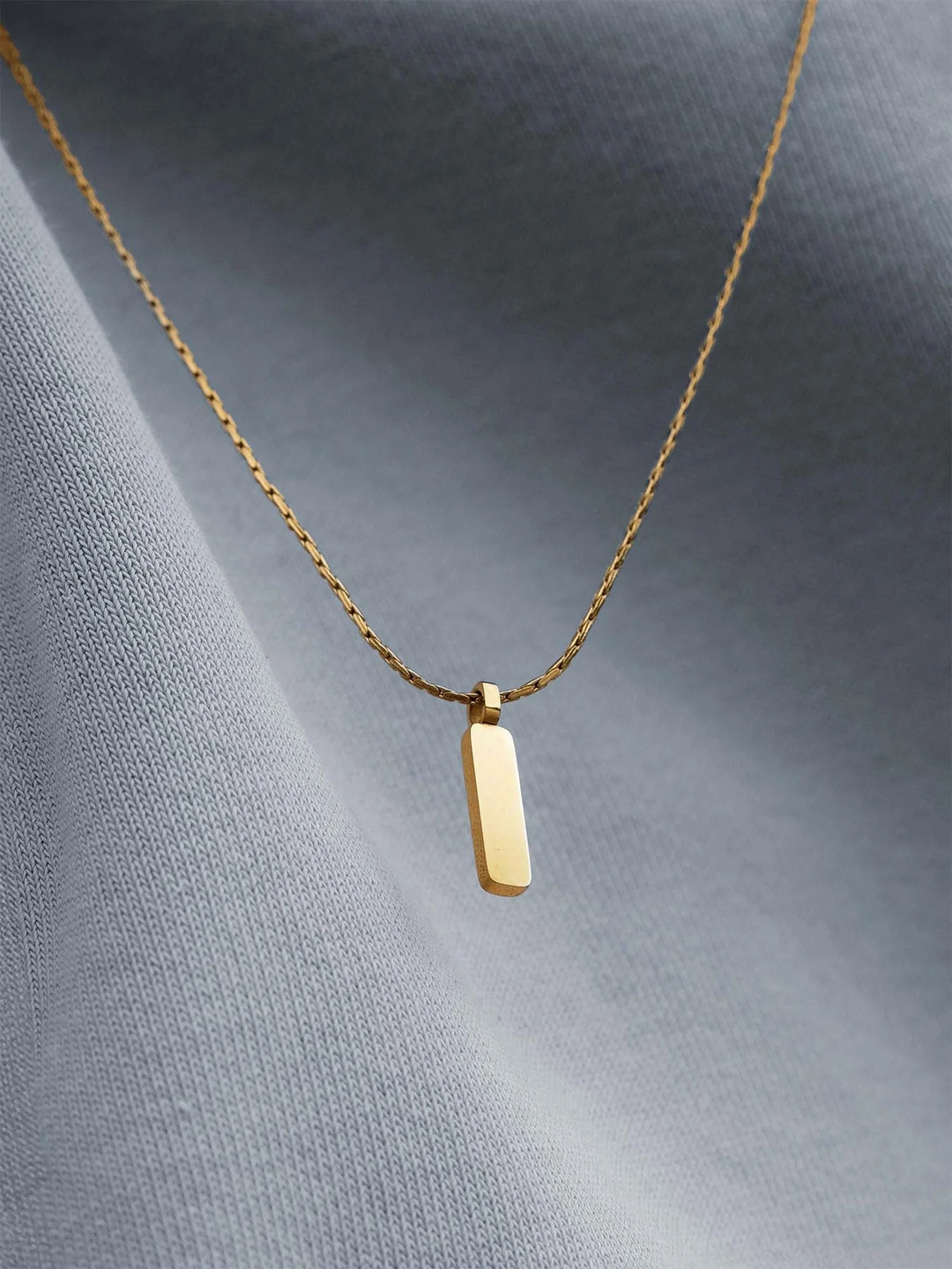 שרשרת לגבר - WIRE PENDANT NECKLACE