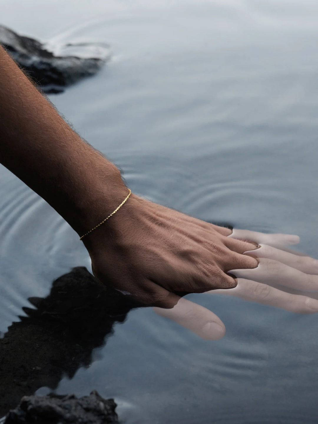 צמיד לגבר - WIRE CHAIN BRACELET