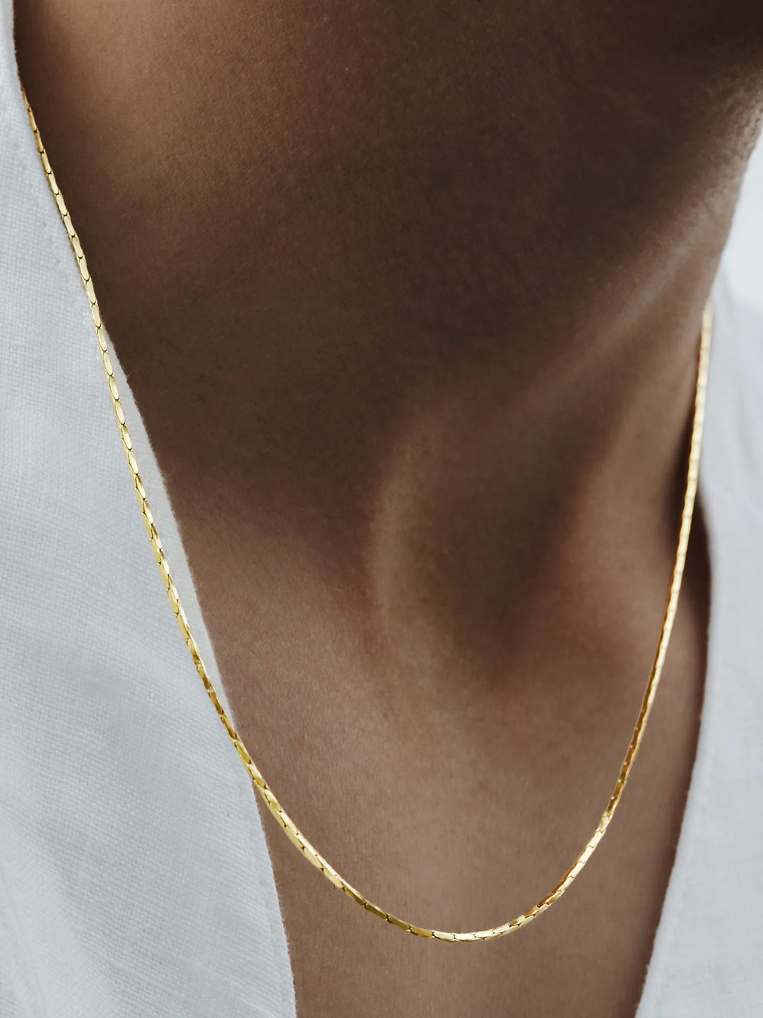 שרשרת לגבר - WIRE CHAIN | GOLD
