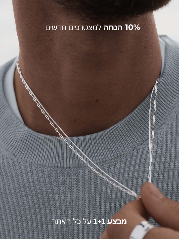 תמונה שרשראות גברים