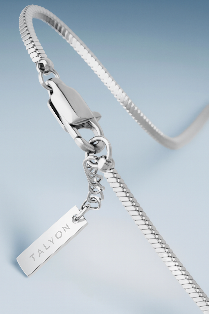 צמיד לגבר - SQUARE BRACELET | SILVER