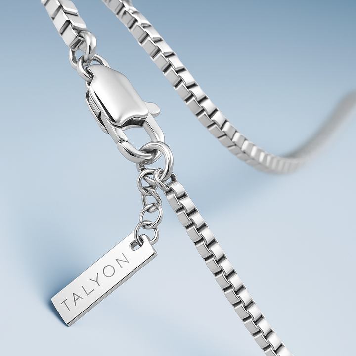 צמיד לגבר -BOX BRACELET | SILVER