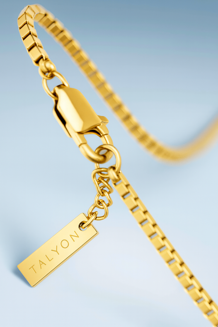 צמיד לגבר -BOX BRACELET | GOLD