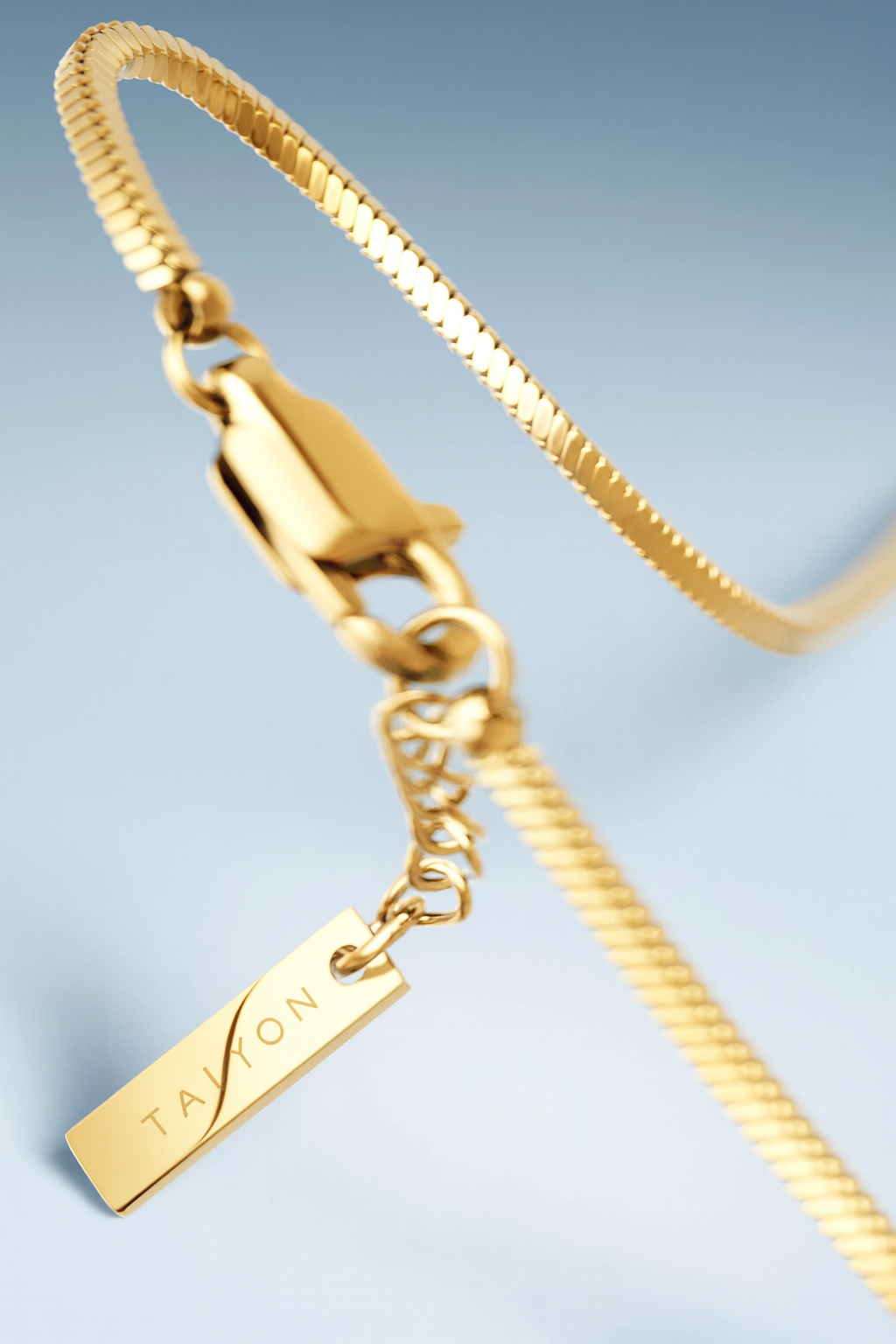 צמיד לגבר - SQUARE CHAIN BRACELET