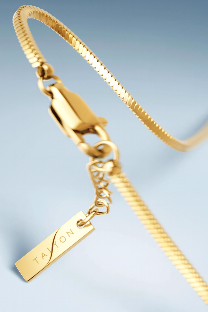 צמיד לגבר - SQUARE CHAIN BRACELET