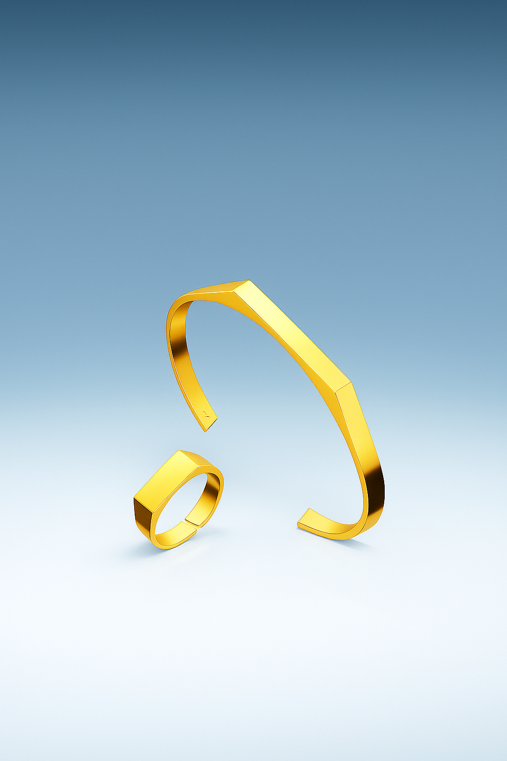 סט לגבר - UNISIZE SIGNET SET