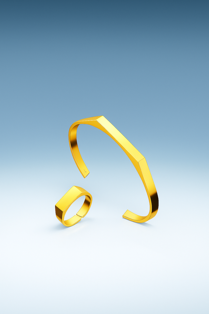 סט לגבר - UNISIZE SIGNET SET