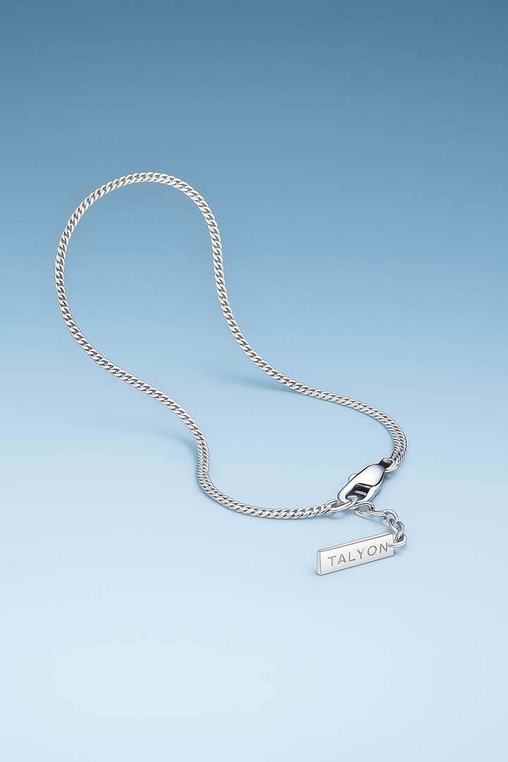 צמיד לגבר - MINIMAL CHAIN | SILVER