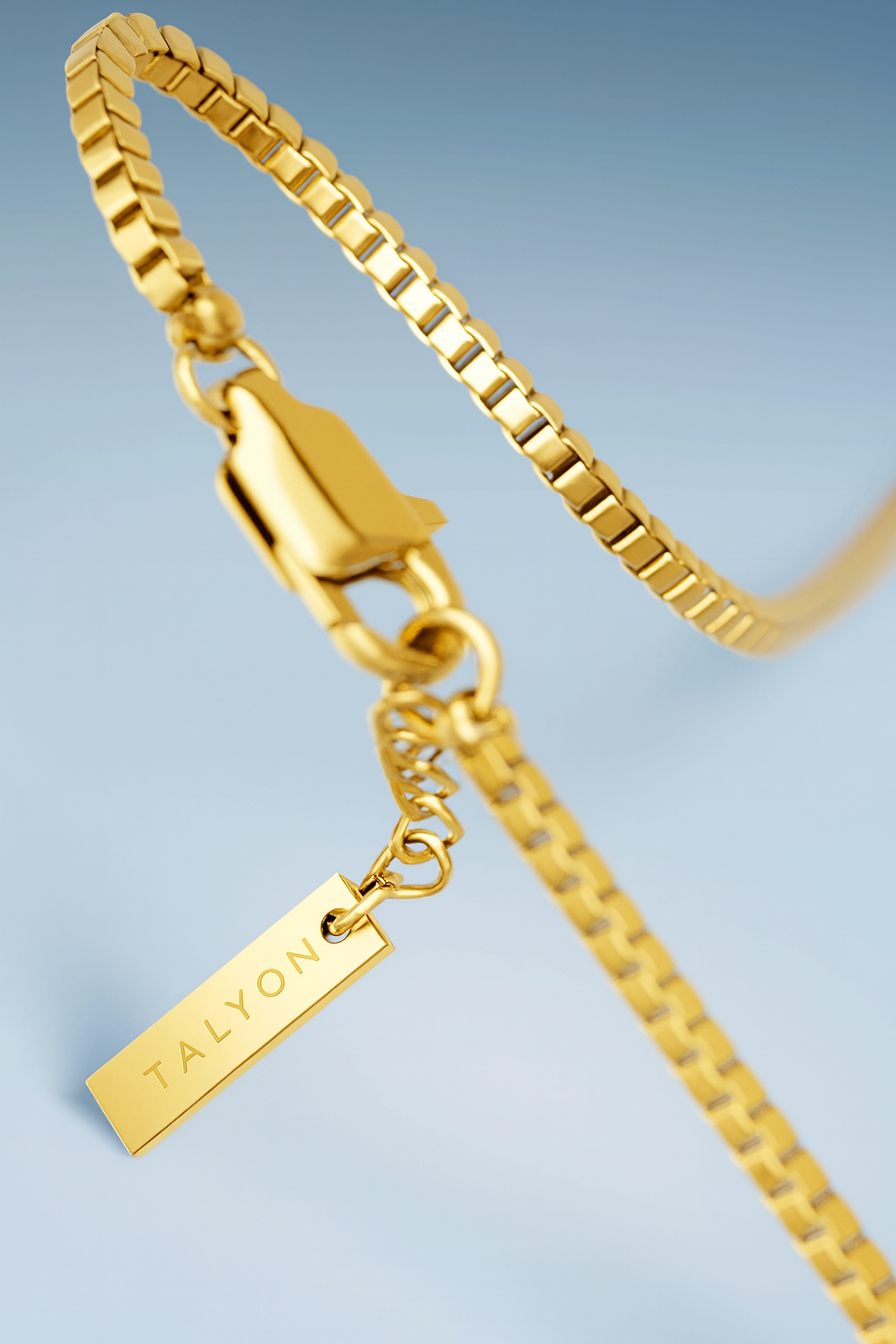 צמיד לגבר - BOX CHAIN BRACELET