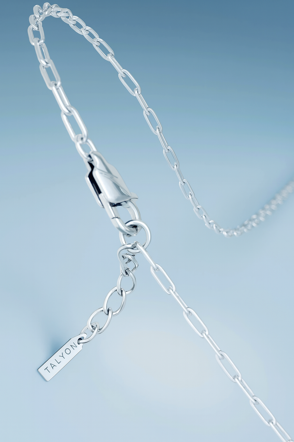 צמיד לגבר - CLIP CHAIN | SILVER