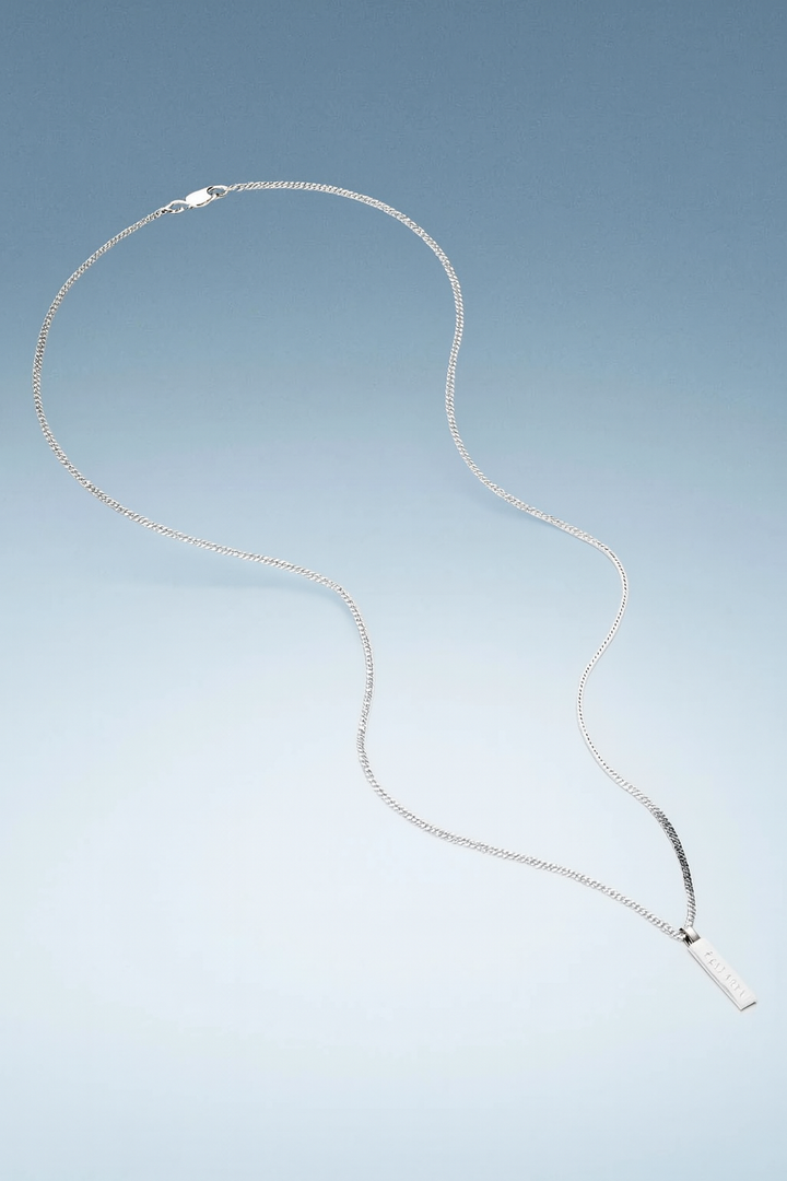 שרשרת לגבר - MINIMAL PENDANT NECKLACE