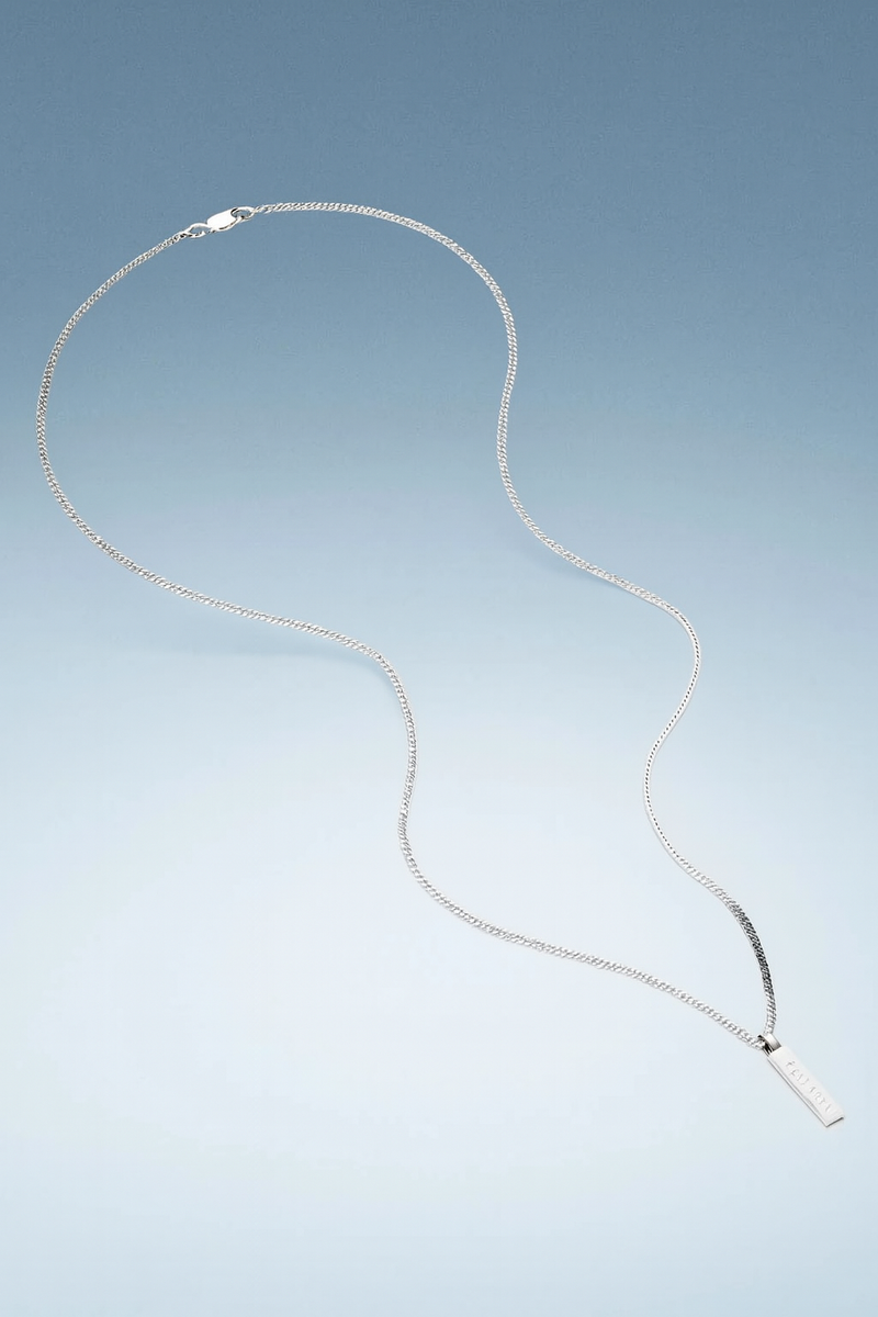 שרשרת לגבר - MINIMAL PENDANT NECKLACE